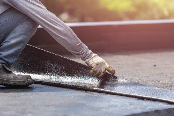 Professional Exterior Waterproofing technician working in Burton, SC